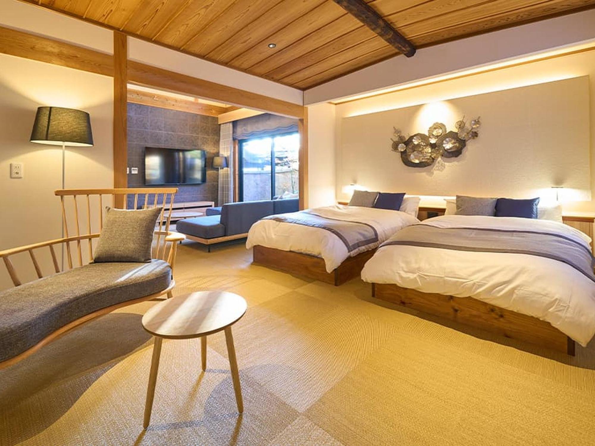 Yufuin Rakuyu Hotel Exterior photo